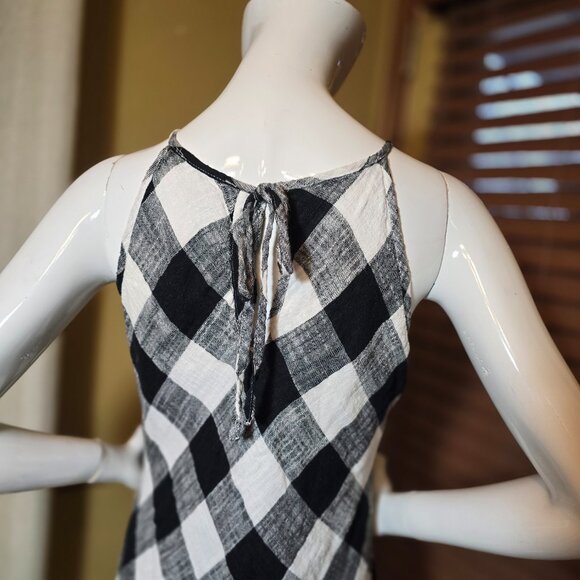 Black & White PHILOSOP Shift Sundress sz 8 Petite - Picture 7 of 10